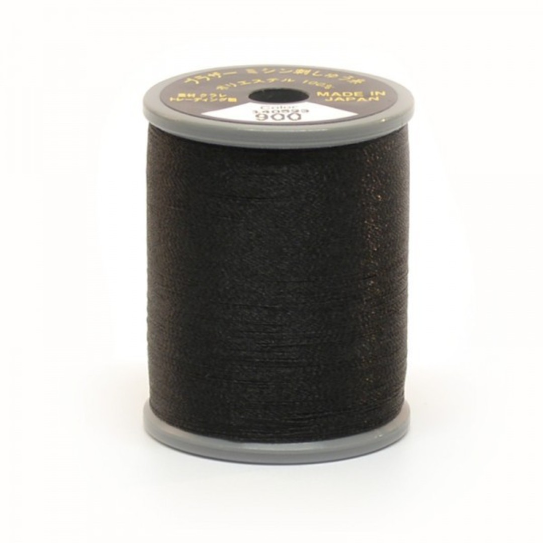 Brother Embroidery Thread - 300m - Black 900 image 0